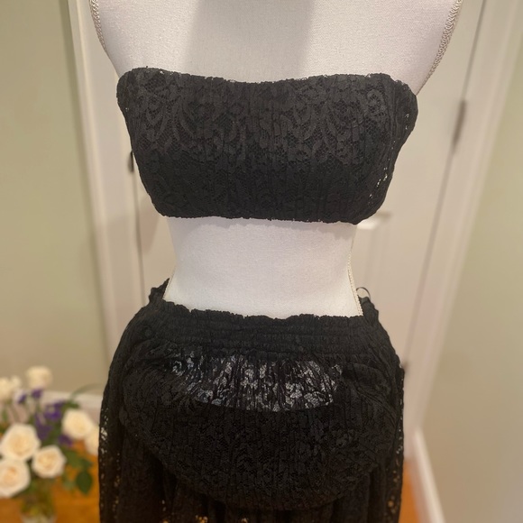 New Free People Carina Meadow Lace Mini Dress Size S - Picture 14 of 15